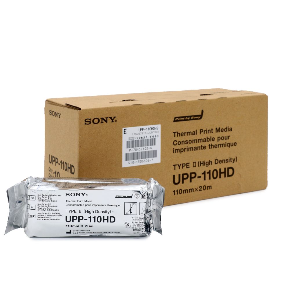 UPP-110HD Papier thermique SONY noir & blanc A6