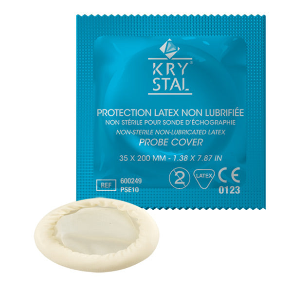 KRYSTAL COVER protection non stérile en latex pour sondes endocavitaires