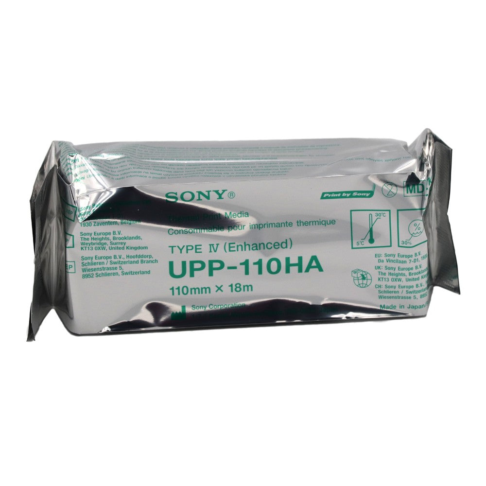 UPP-110HA Papier thermique SONY noir & blanc A6