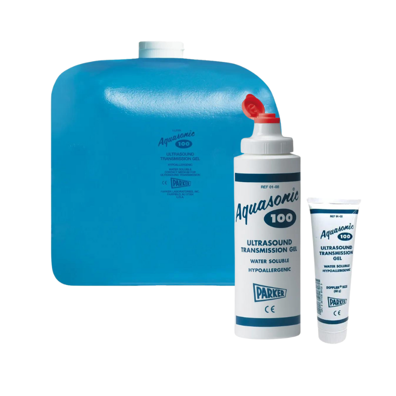 PARKER Aquasonic 100 gel bleuté non stérile - Variations diponibles sur le shop EDM